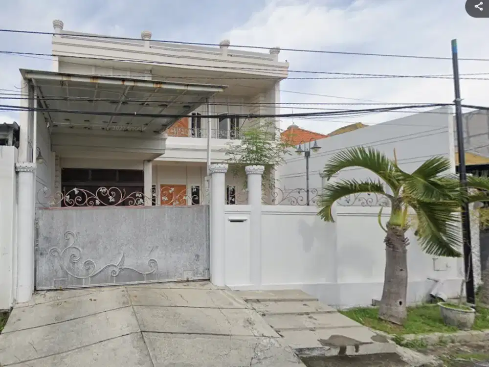 Rumah Mewah 2 lantai di Manyar Rejo cocok untuk kantor