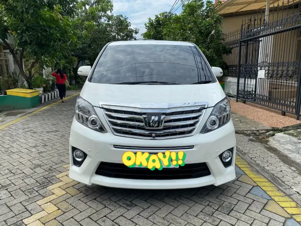 Toyota Alphard SC Builtup 2012