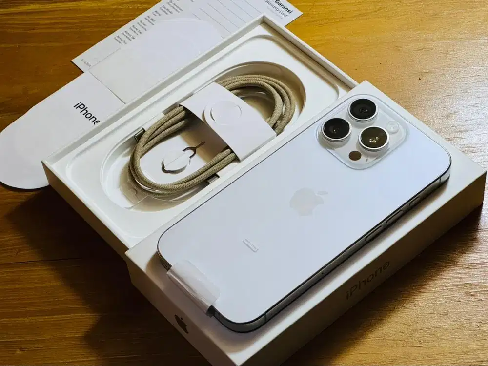 iPhone 16 Pro Max ProMax 256GB iBox BH100% Garansi ON