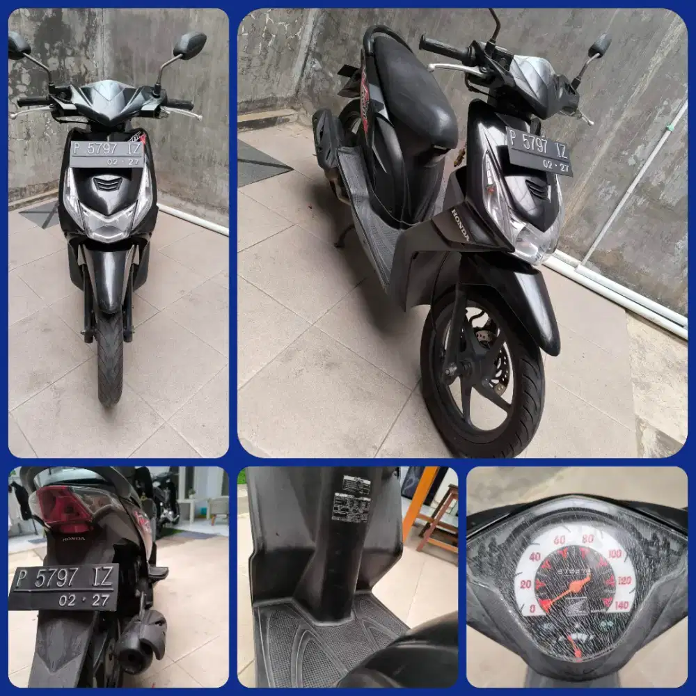 Honda Beat 2012 Tangan Pertama dari Baru