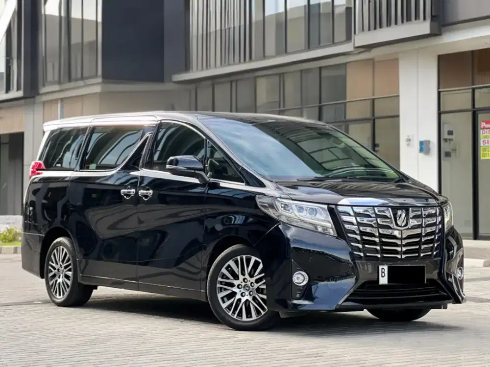 TOYOTA ALPHARD G ATPM 2017 KM LOW
