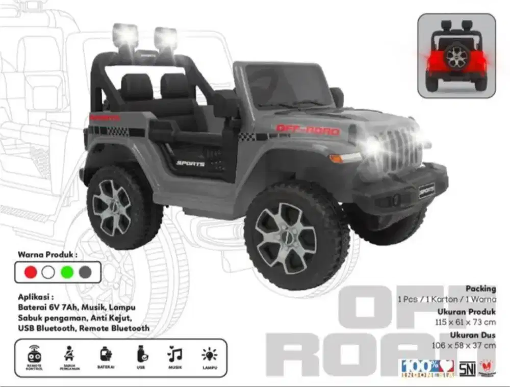 MOBIL AKI ANAK OFFROAD