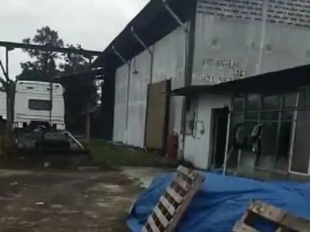 Dijual Gudang + Rumah di Balaraja, Tangerang - Dekat Pintu Tol