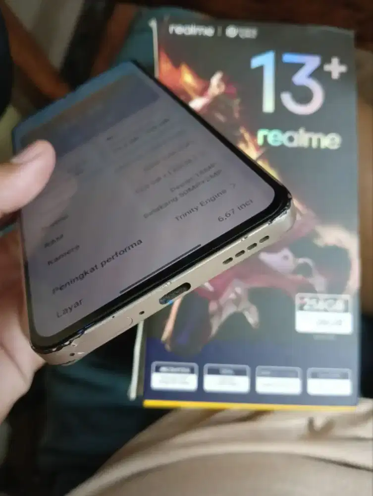 Realme 13 Plus 12+4/256 5G resmi lngpk ori lect2 aj bs tker tmabh