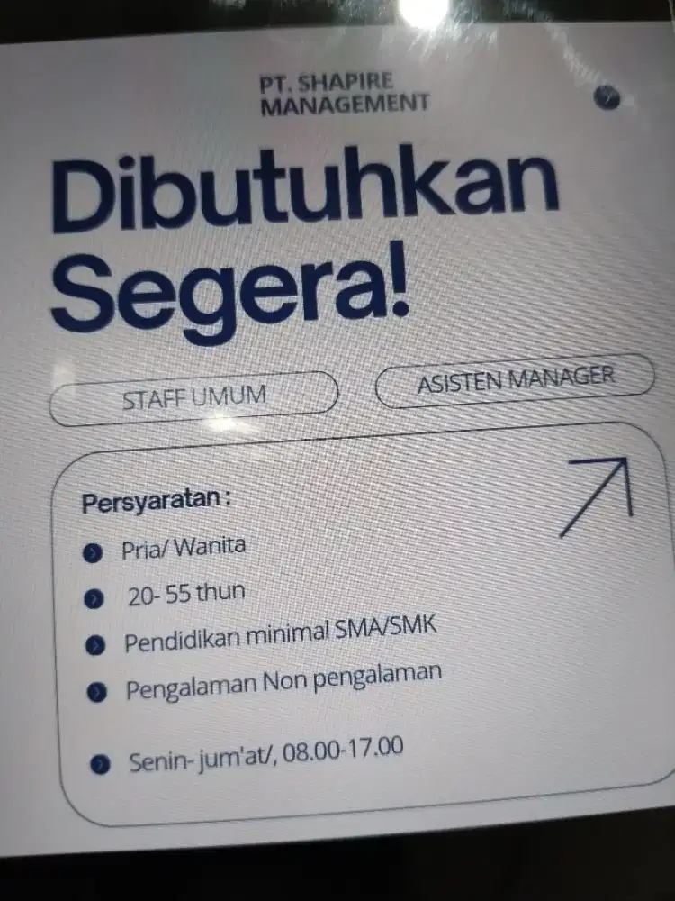 Lowongan kerja cepat