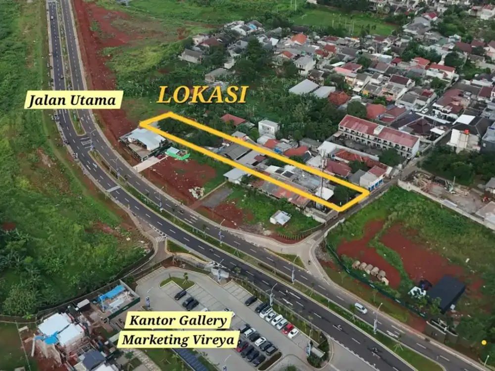Dijual Tanah Lengkong Gudang Timur Tangsel