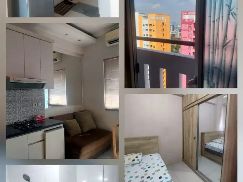 APARTEMEN GREEN PRAMUKA CITY 2 KAMAR FULL FURNISHED TOWER ATAS MALL ORCHID JAKARTA PUSAT