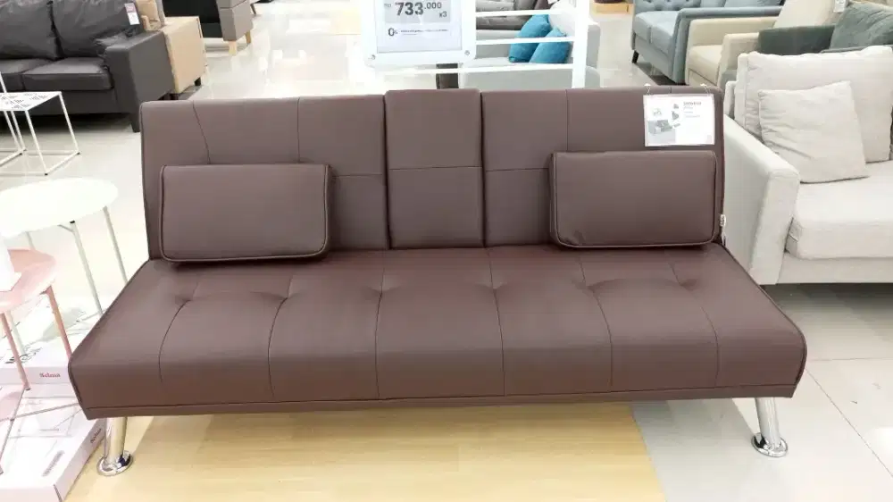 Sofa bed geni kulit