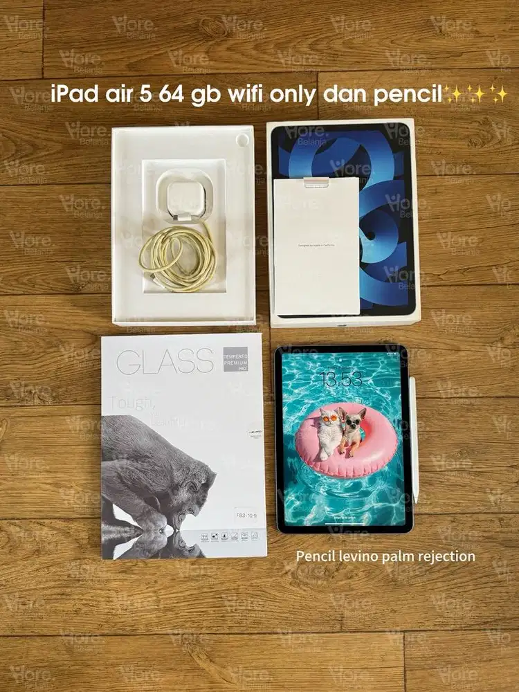 iPad air 5 m1 64 gb wifi only dan pencil