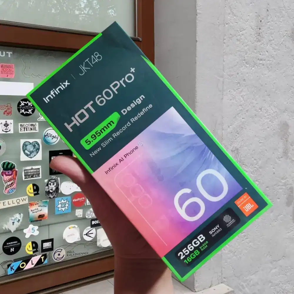 Infinix Hot 60 Pro Plus 8GB/256GB Baru Segel Box Garansi