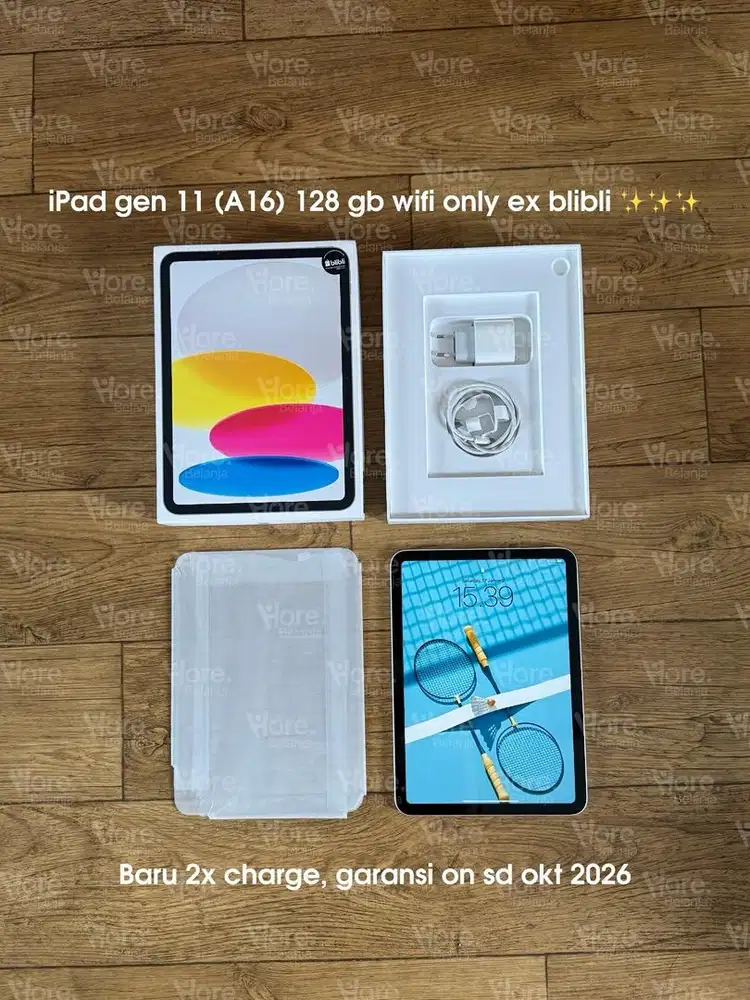 iPad gen 11 (A16) 128 gb wifi only ex blibli