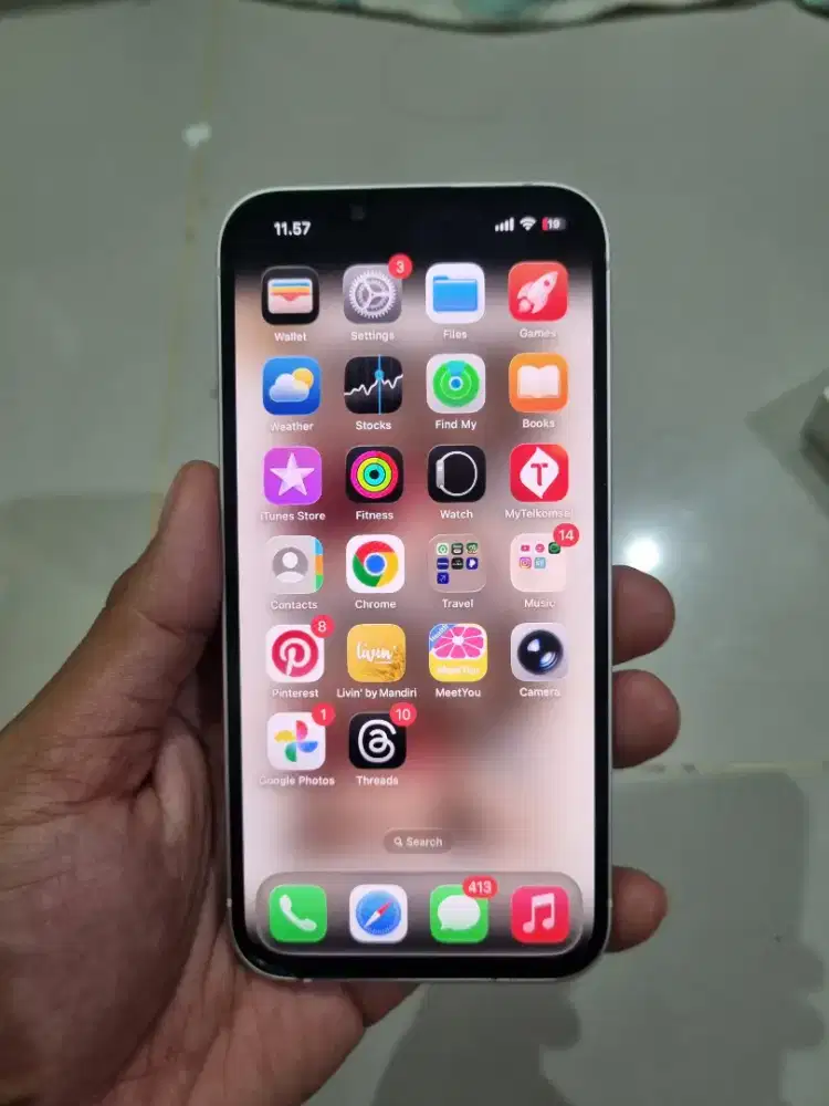 Iphone 14 128gb ibox ID/A HB:88% GARANSI ON 02/11/256 Like new