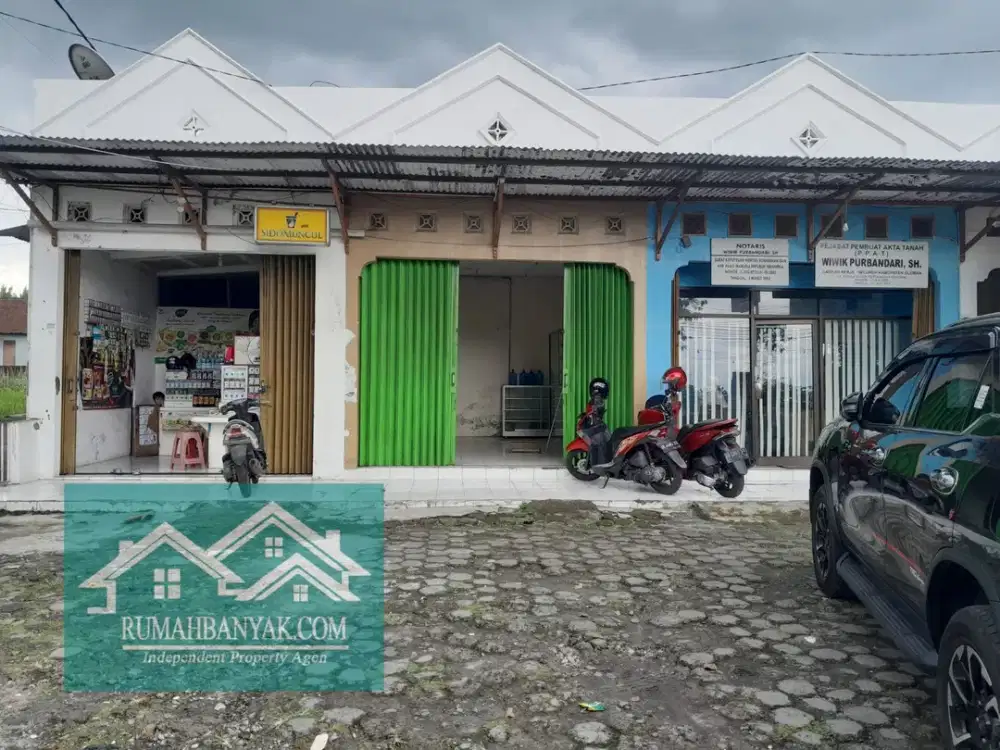 Disewakan Ruko Murah, Pinggir Jalan Di Pakem Yogyakarta