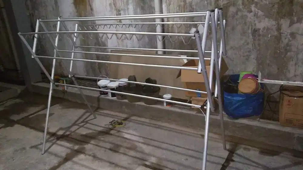 jemuran 2 meter silver