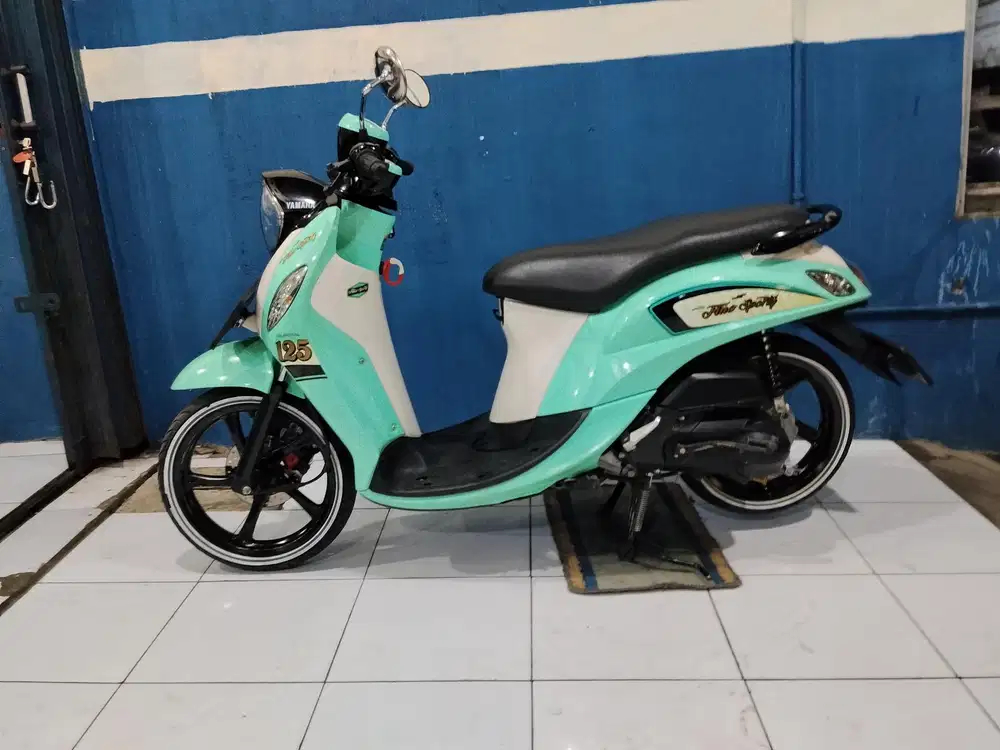 (JUAL) yamaha fino sporty kondisi gres