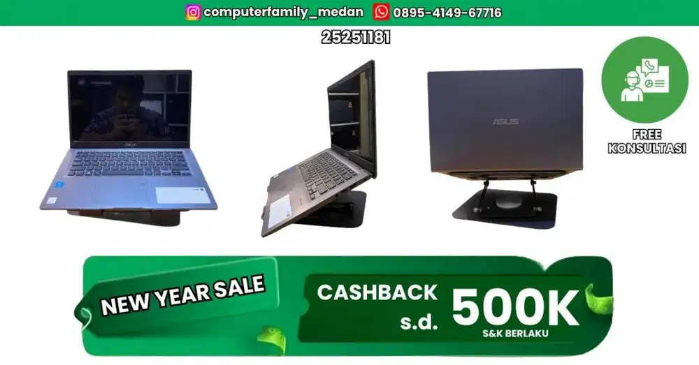 LAPTOP ASUS VIVOBOOK A416M CELERON N4020 SSD 256/8GB