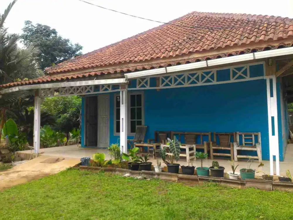 Rumah Rasa Villa + 2 Kolam Ikan Besar – Suasana Asri & Nyaman – Harga Terjangkau!