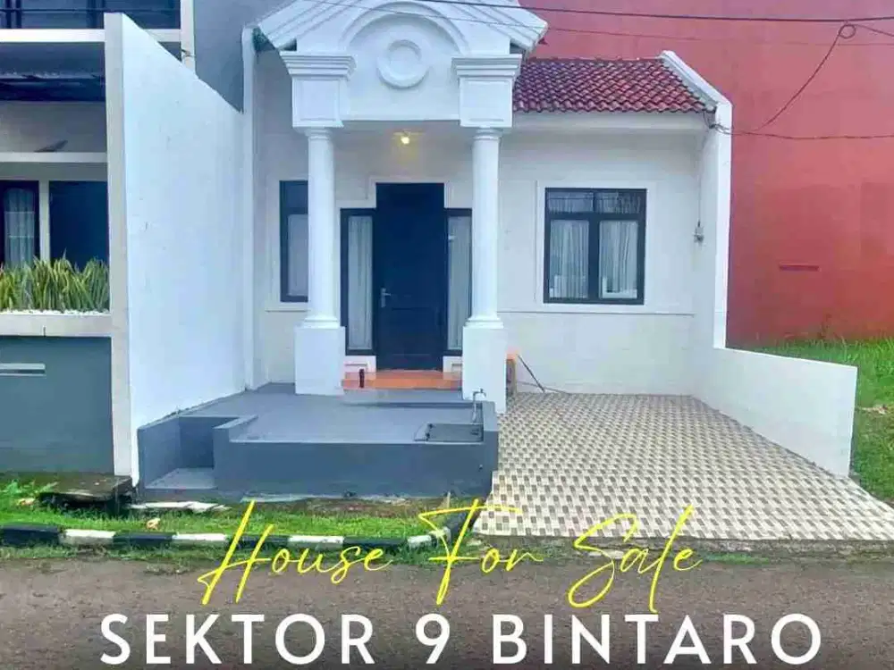 Dijual Rumah Siap Huni Lokasi Strategis Dekat Fresh Market Bintaro Jaya, Rs Premier Bintaro, Pintu Tol