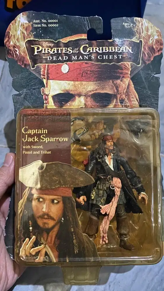 Action Figure Jack Sparrow Pirates of the Caribbean Dead Man's Chest