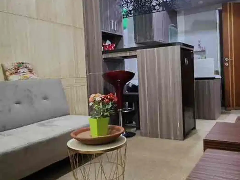 Dijual Apartemen Puncak Kertajaya 2 BR Full Furnished Lt 16