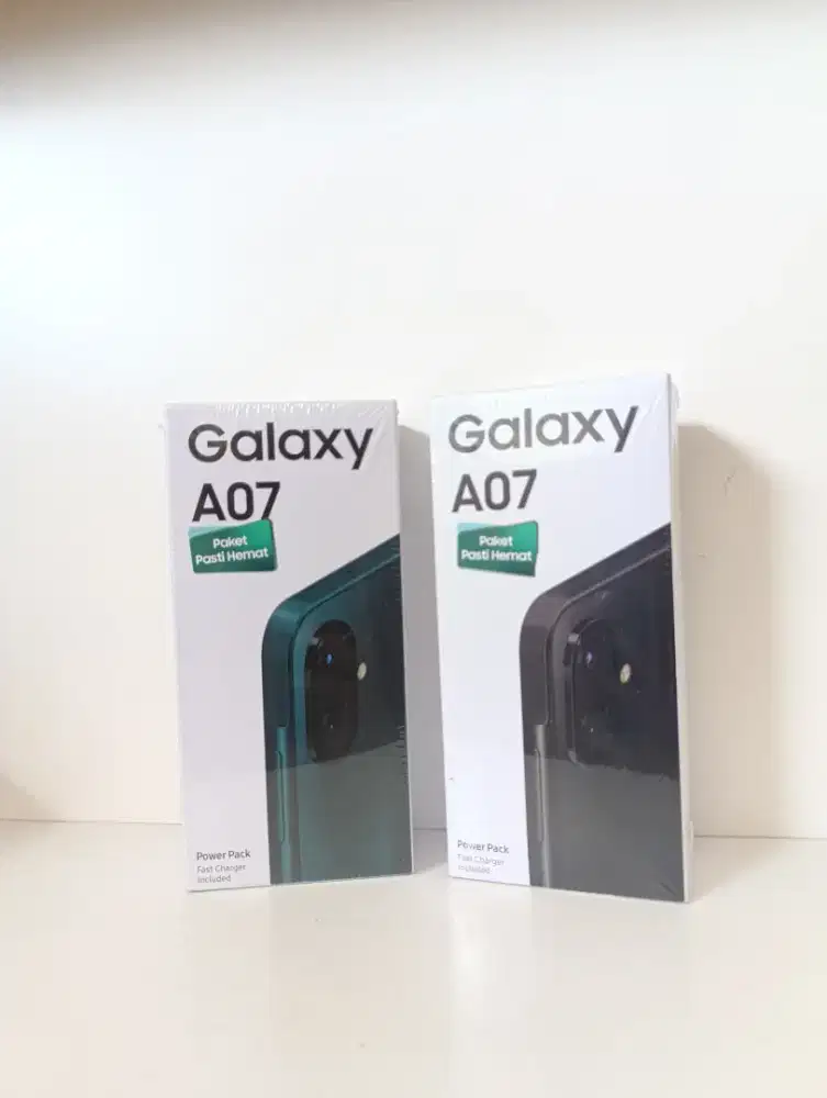 SAMSUNG GALAXY A07 POWER PACK 4/64 GARANSI RESMI CASH DAN KREDIT