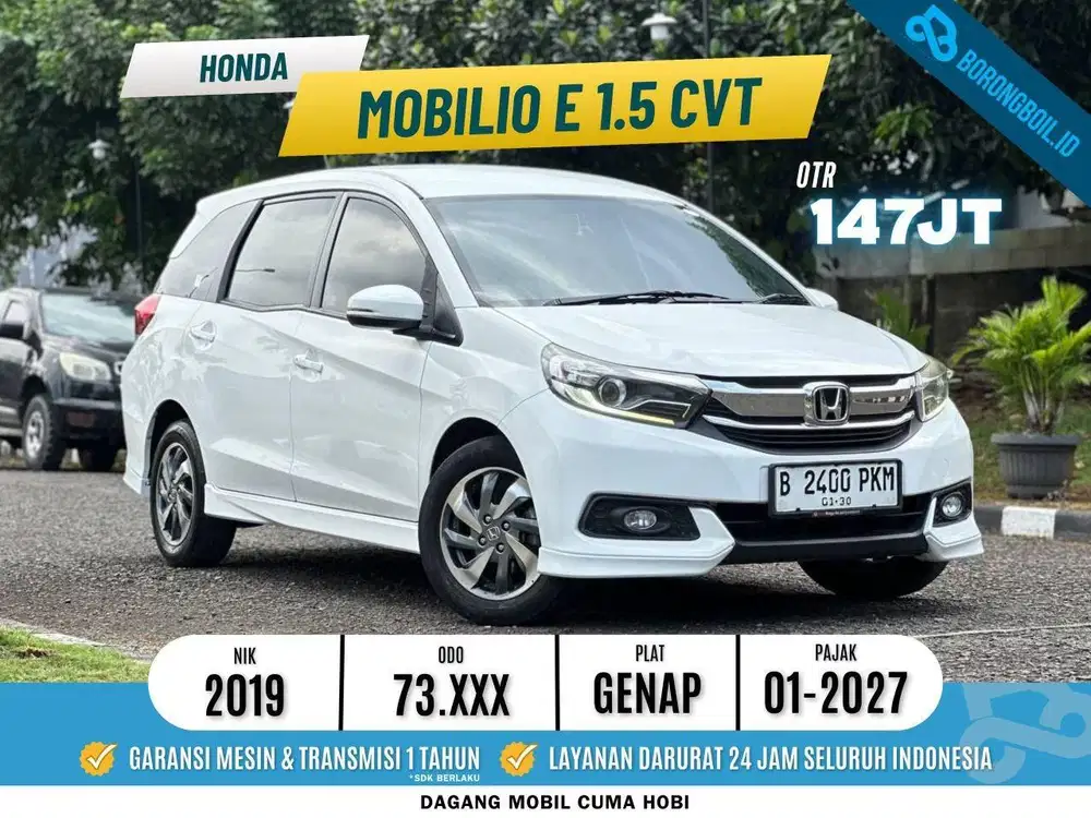 Honda mobilio 1.5 E CVT 2019 Putih
