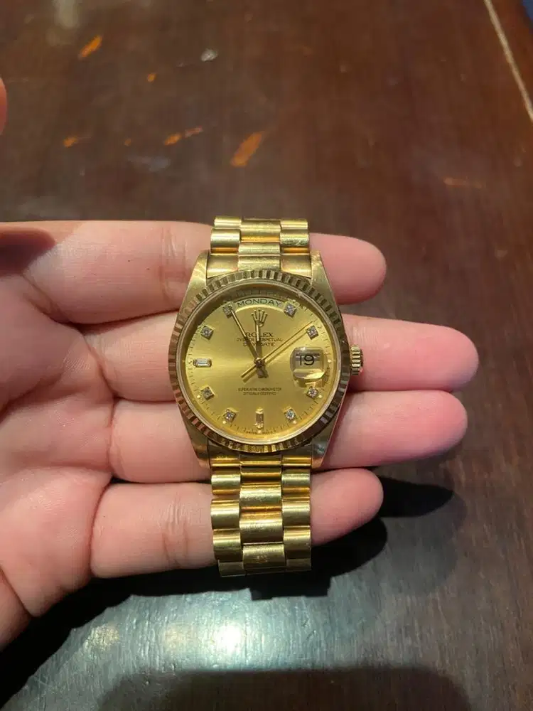 Rolex OysterPerpetual  Gold 36mm