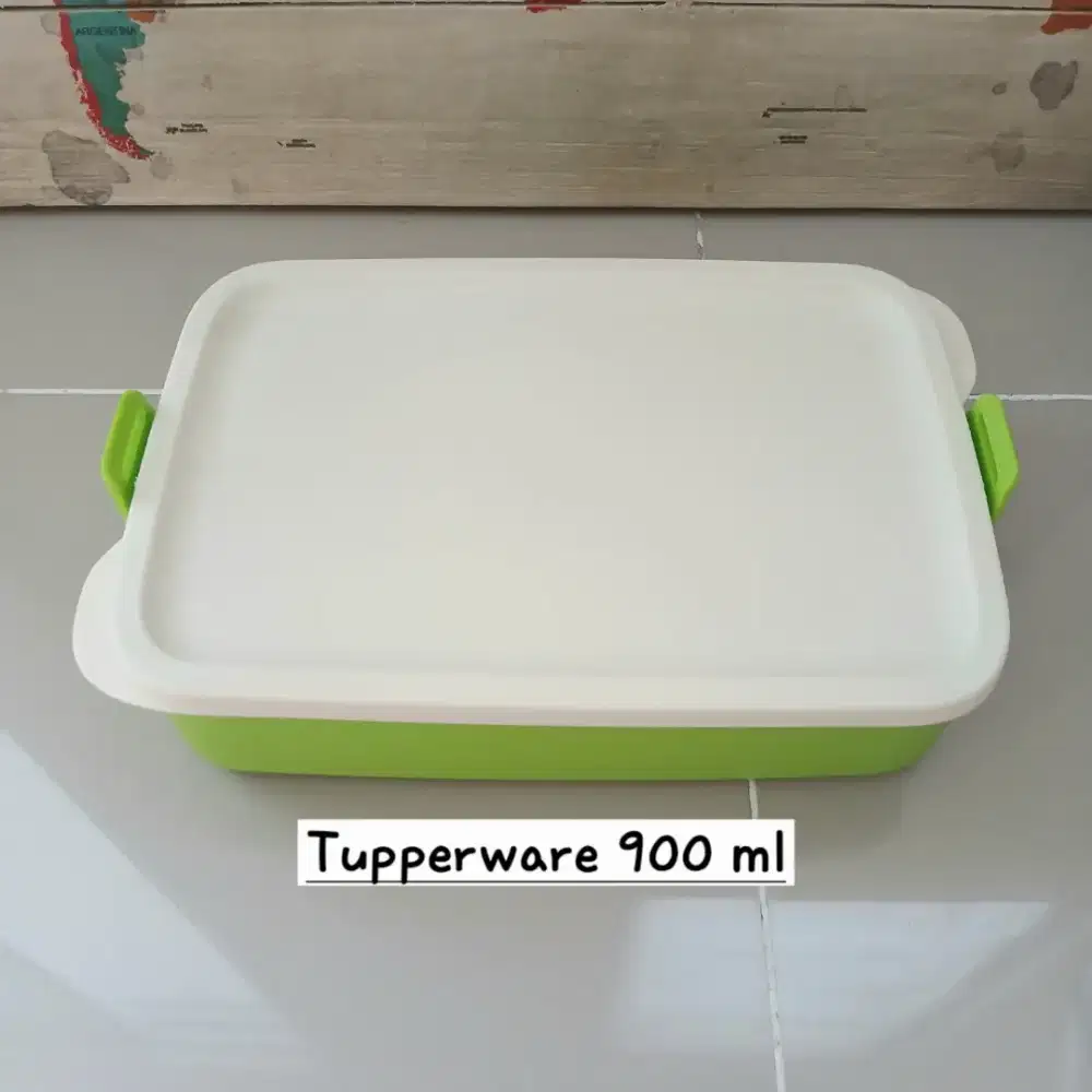 Kotak makan rantang 900ml Tupperware 7916A, preloved