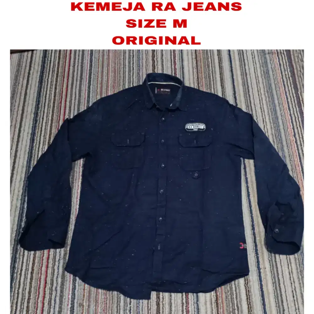 Kemeja R.A JEANS RAFI AHMAD SIZE M