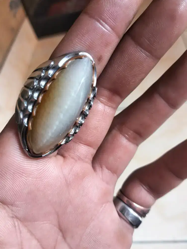 Batu akik pandan kualitas kontes