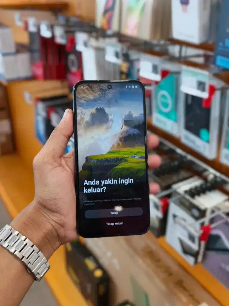 Oppo A6x plum purple