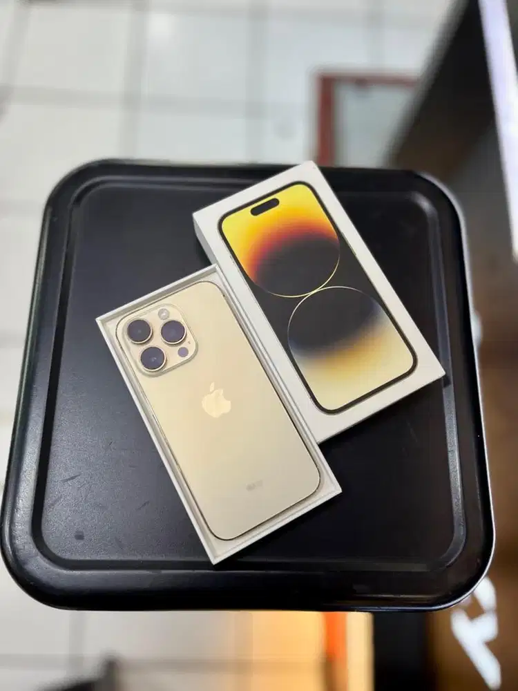 iPhone 14 Pro 128GB iBox Resmi gold