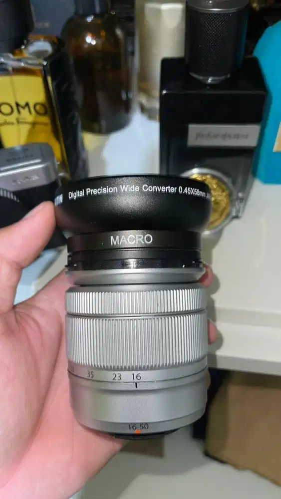 lensa fujifilm dan wide makro