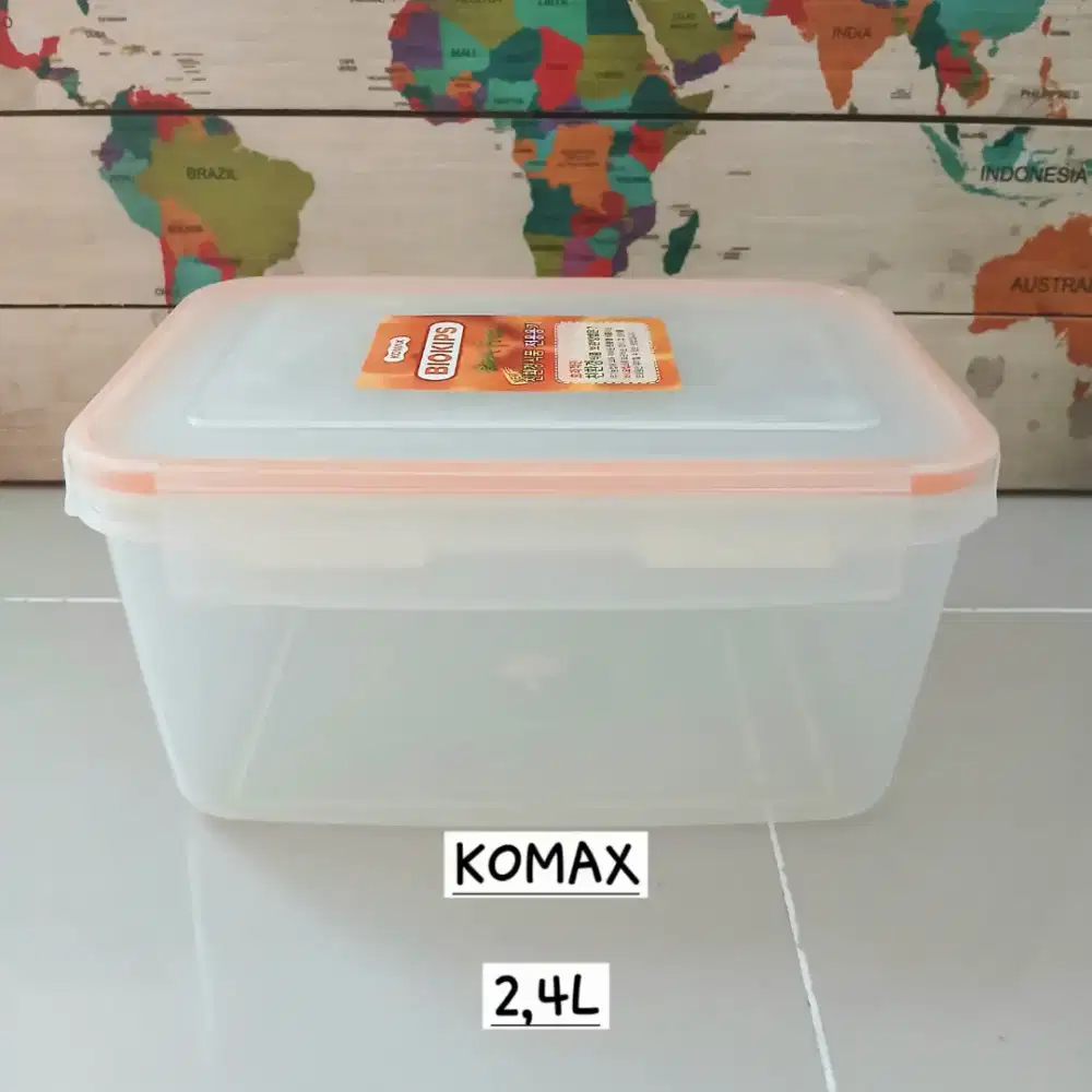 Kotak box wadah plastik serbaguna Komax R41 2,4L, bekas