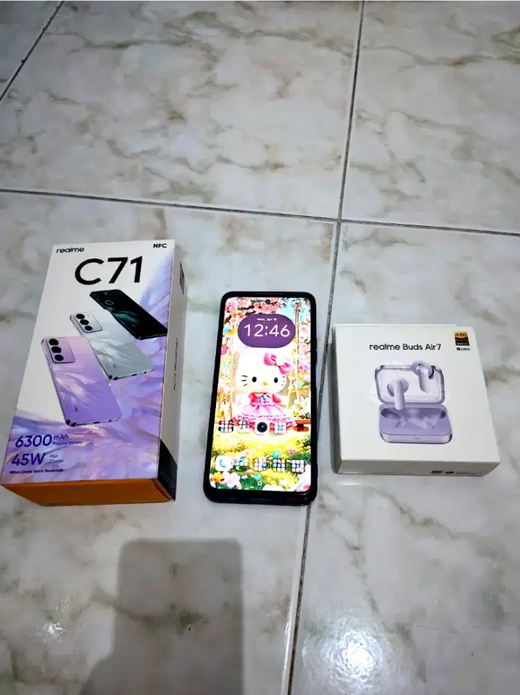 Realme c71 8+16/128 plus realme buds air 7