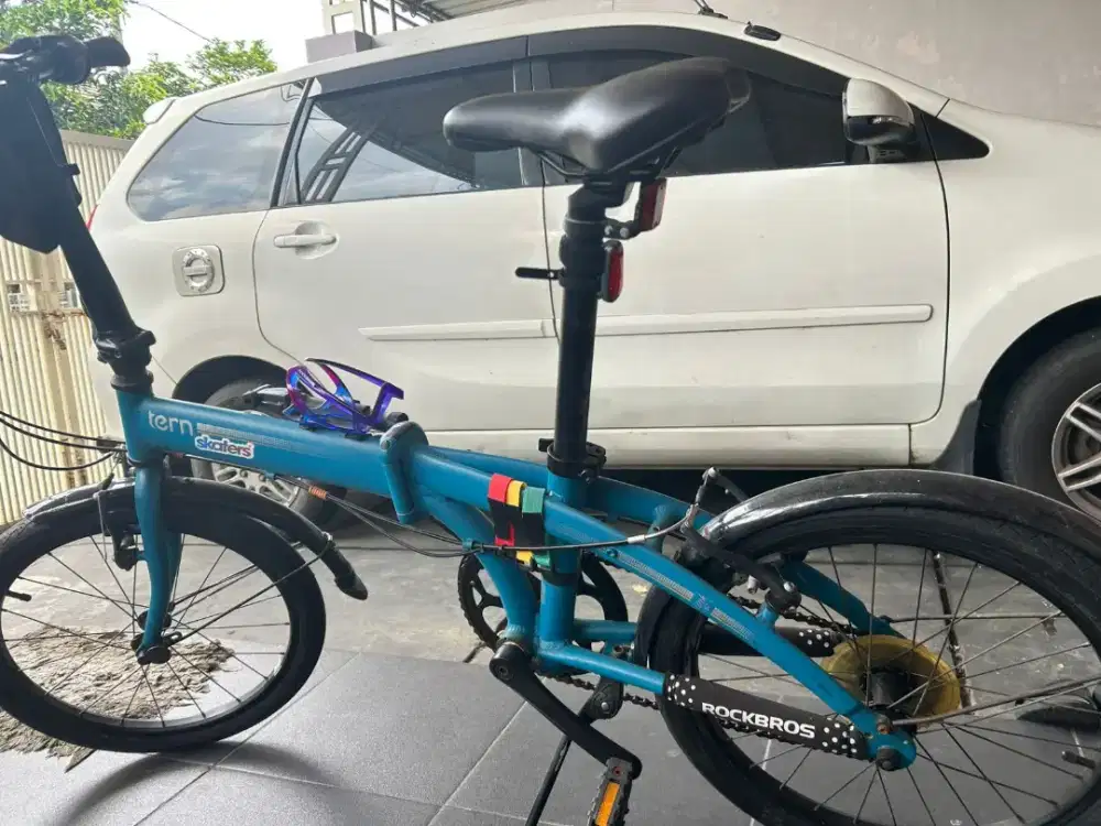 Sepeda Lipat Tern 20inc full aksesoris