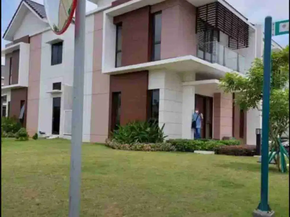 jual cepat rumah hook cluster burgundy bekasi