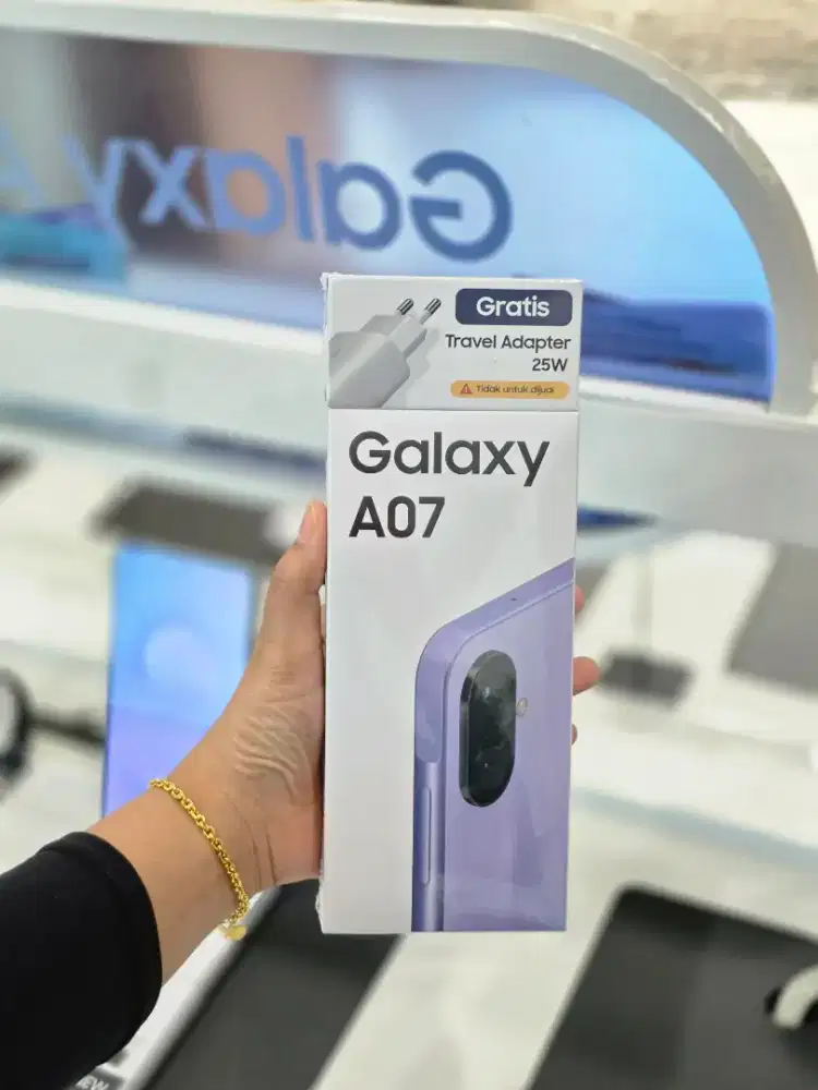 NEW SAMSUNG A07 RAM UPTO 8GG GARANSI RESMI SEIN 1 TAHUN