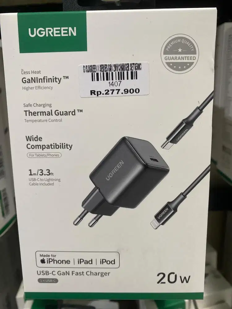 UGREEN N SERIES GAN 20W CHARGER SET