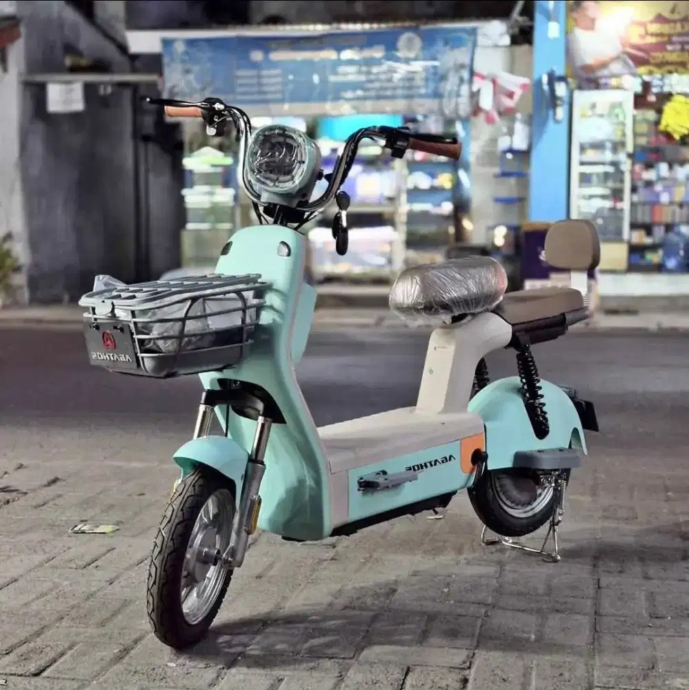 SEPEDA LISTRIK 3 juta CICILAN 300ribu BARANG NEW SEGEL GARANSI RESMI