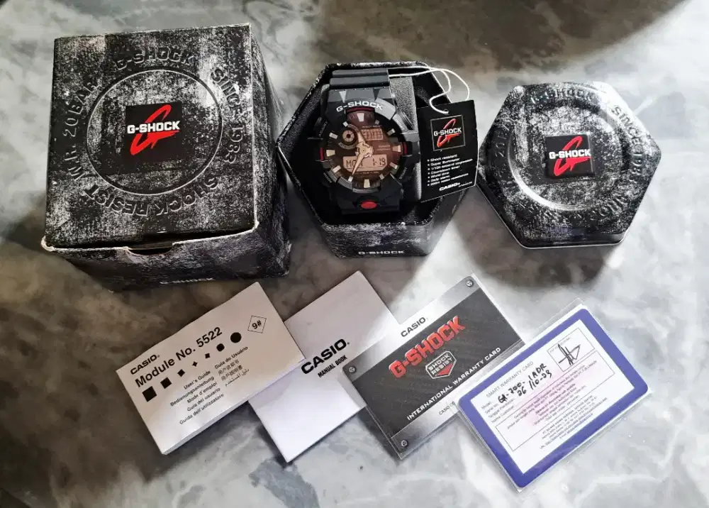 - G-shock GA-700-1ADR