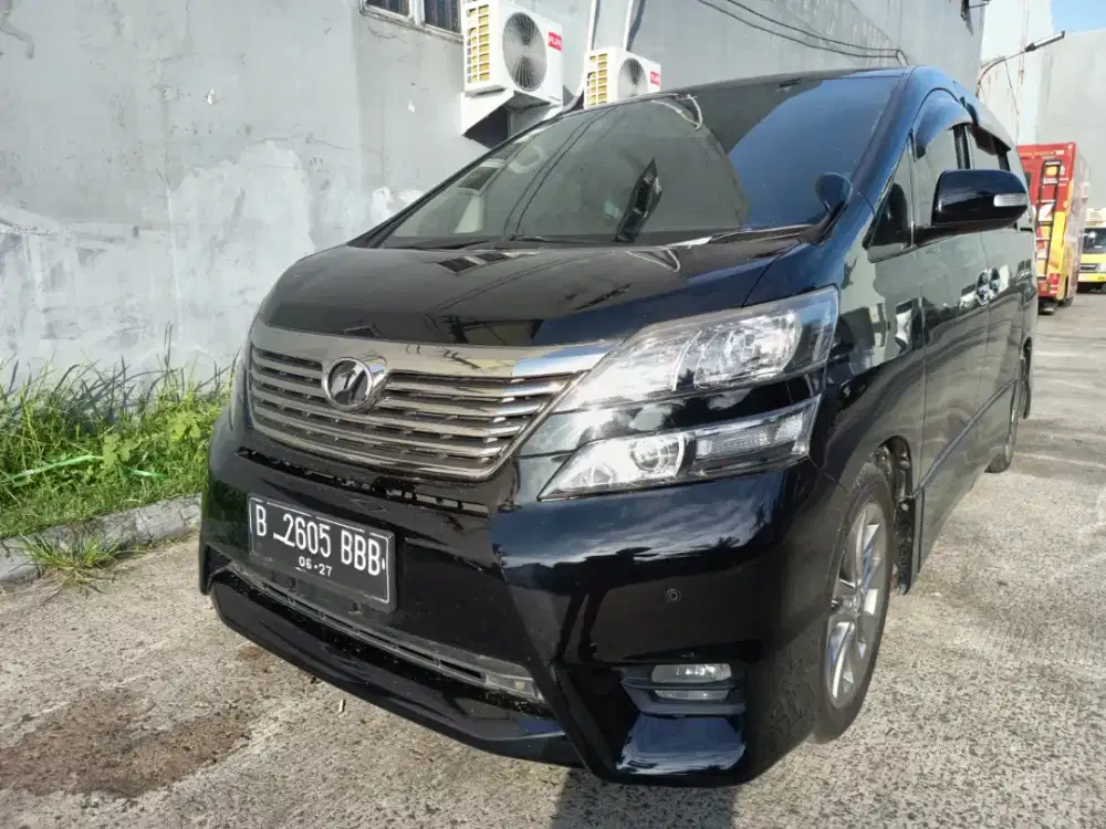 Toyota vellfire Z Alcantara 2012, harga termurah