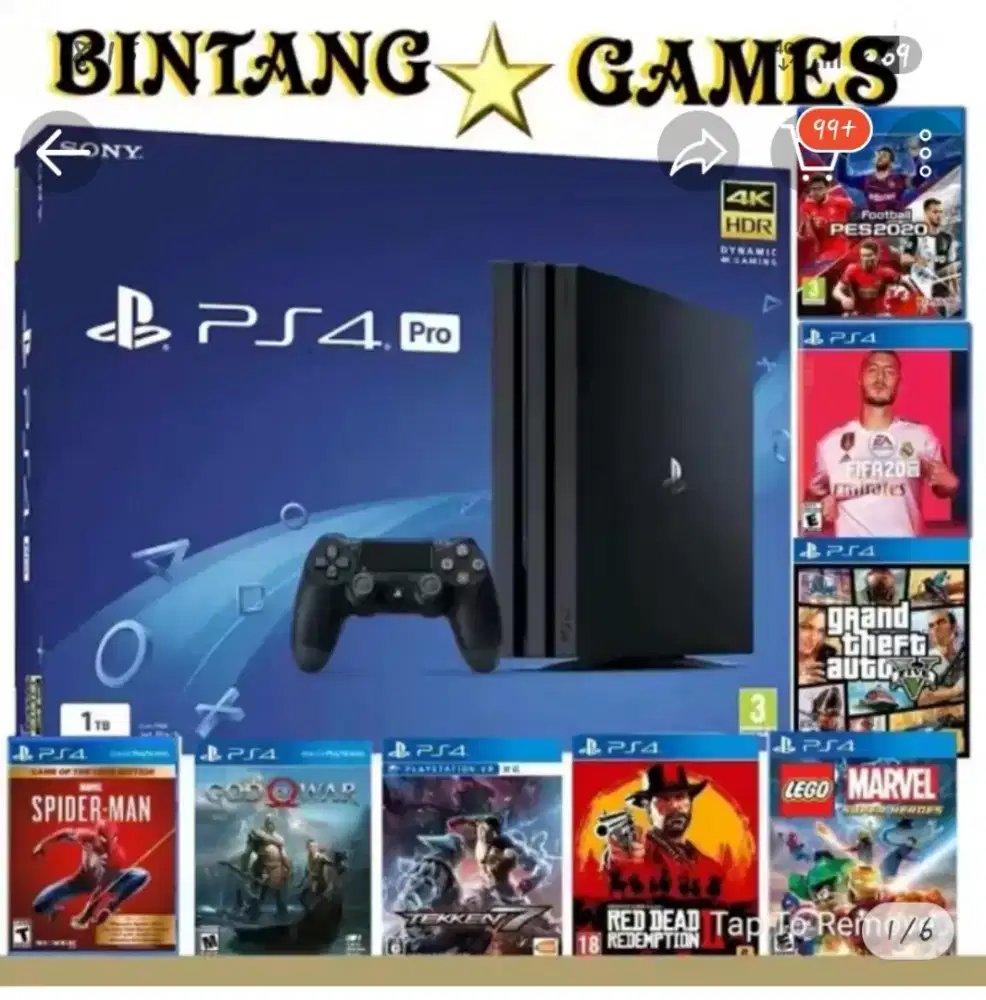 Ps 4, jual mau ganti ps