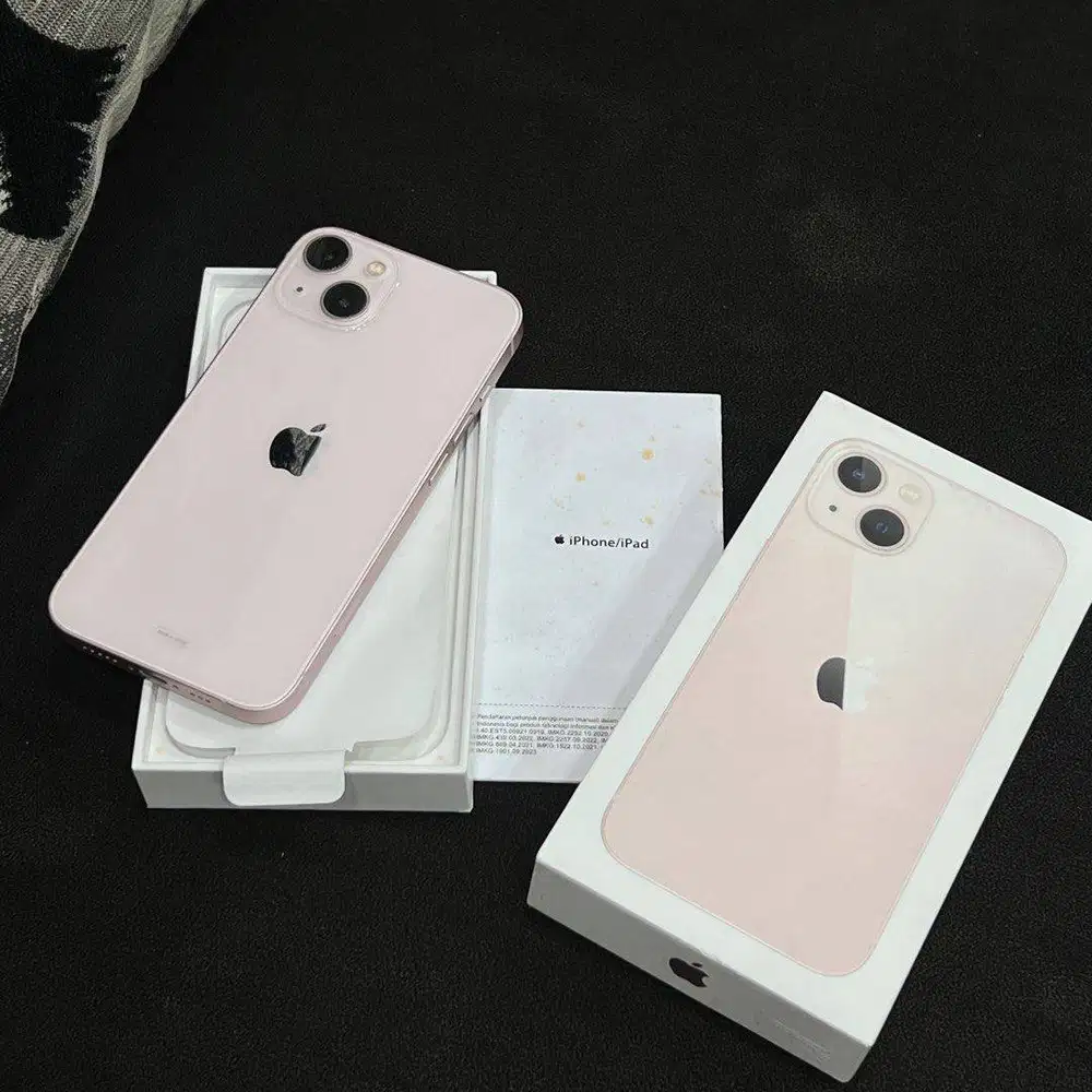 iPhone 13 128GB Pink All Operator Lengkap