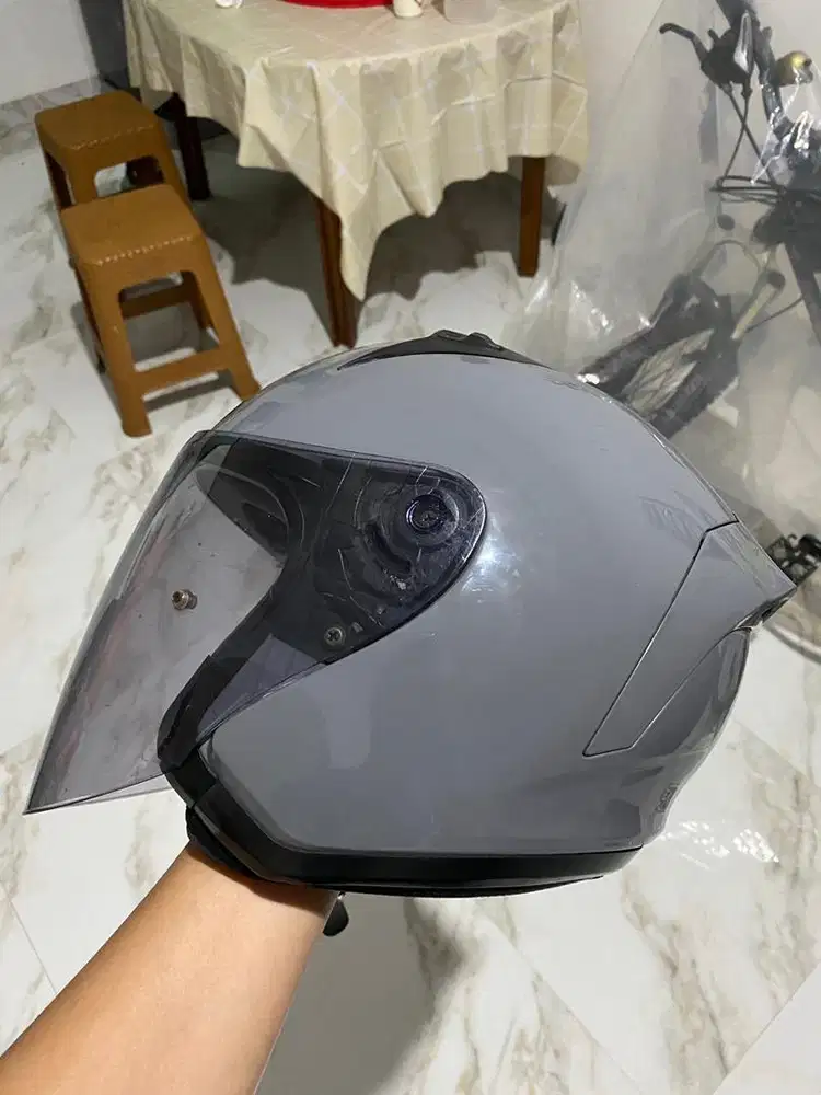 Helm NJS Kronoz Size L Abu Glossy