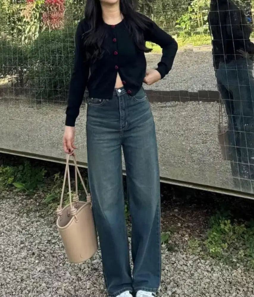 CELANA BAGGY JEANS WANITA OVERSIZE