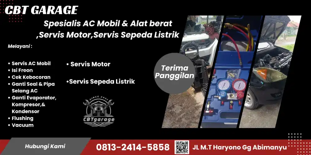 Ac Mobil & Alat Berat Bisa di panggil