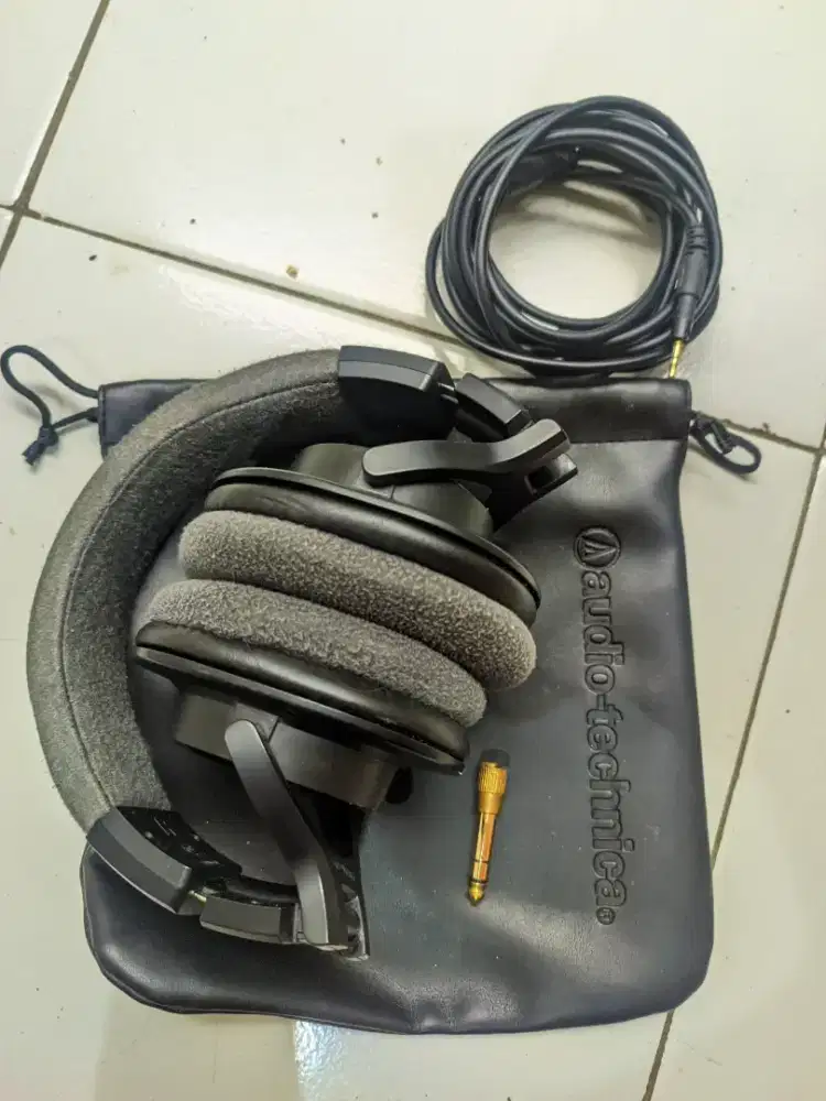 Headphone audio technica m40x