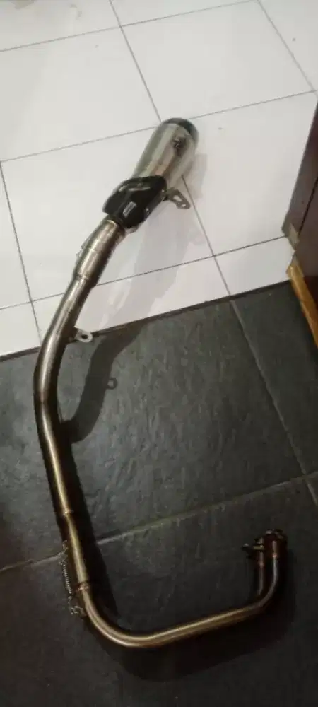 Knalpot ninja fi 250 type R9 New H2 series original full system ss