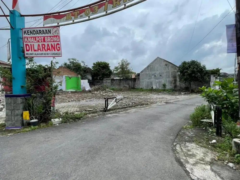 Dijual tanah strategis Lokasi 10m Dari Jalan Raya Utama Gito-Gati, Dekat Sekolah Internasional GISTRAV, Sleman City Hall & Masjid Suciati